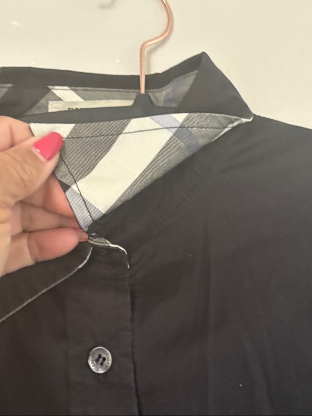 Burberry black Button-Up Shirt - Picture 5 of 10